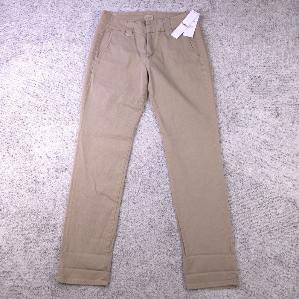 Hudson Pants Womens 25 29x30 Military Chino Stretch Khaki Landgirl Trousers NWT